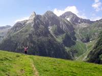 Hiking at the Hospice de France