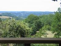 Vue des cabanes