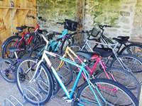 vélos réservés aux locataires du gîte