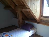 Chambre poutres apparentes
