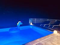 La piscine de nuit