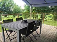 Terrasse lodge Hibou