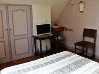 Chambre cannelle, ferme de la Gautraie, Saint James