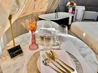 Table joliment dressée