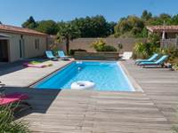 Piscine, transats