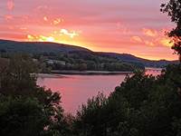 Coucher de soleil sur Nergout
