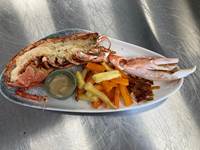 Homard et légumes glacés (sur réservation uniquement)