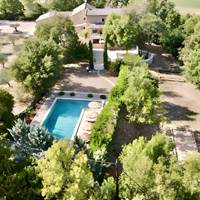 La Serre des Mourgues vue du ciel