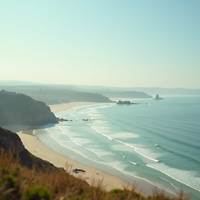 Vue panoramique de la côte basque-photo-news