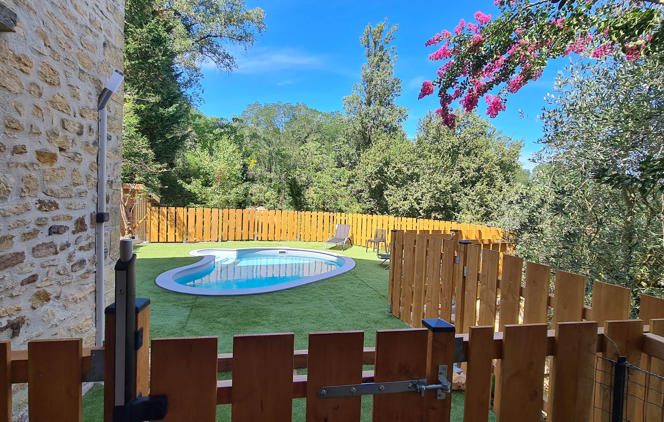 campagne/piscine/espaceprivé/jardinpaysager