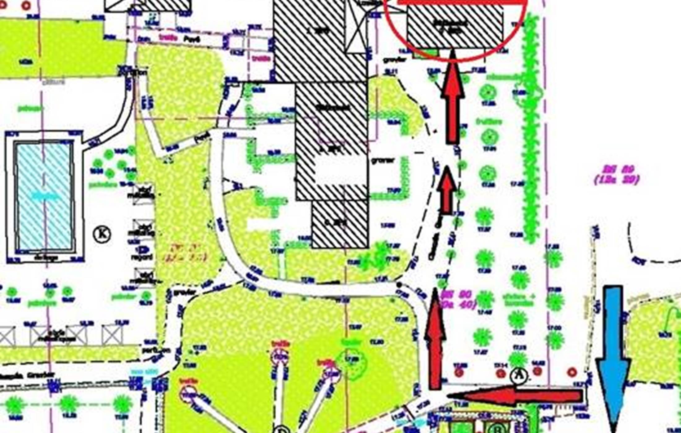 localisation-gite-depuis-parking-saint-remy