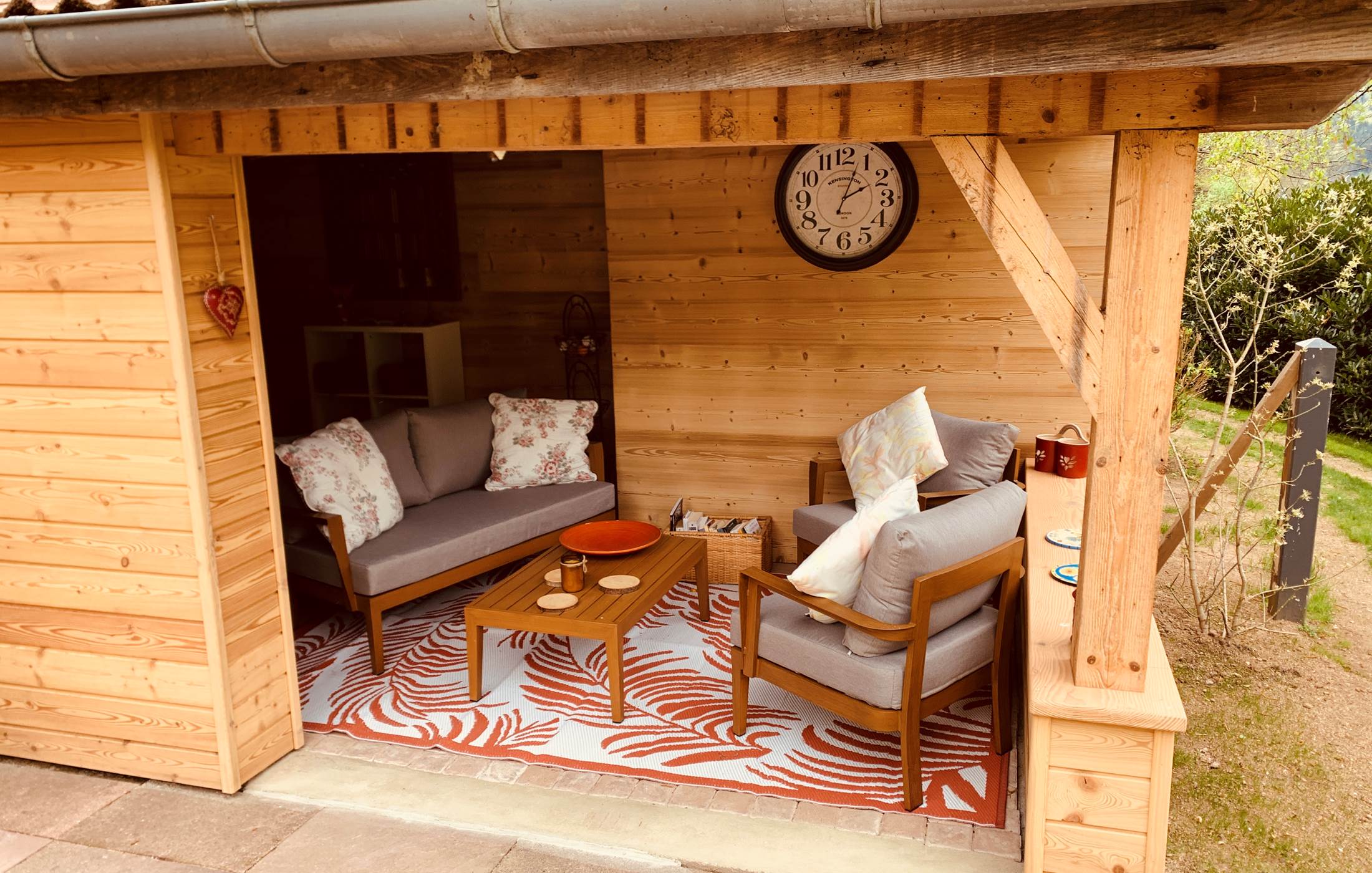 cabanon attenant au gite le cerisier