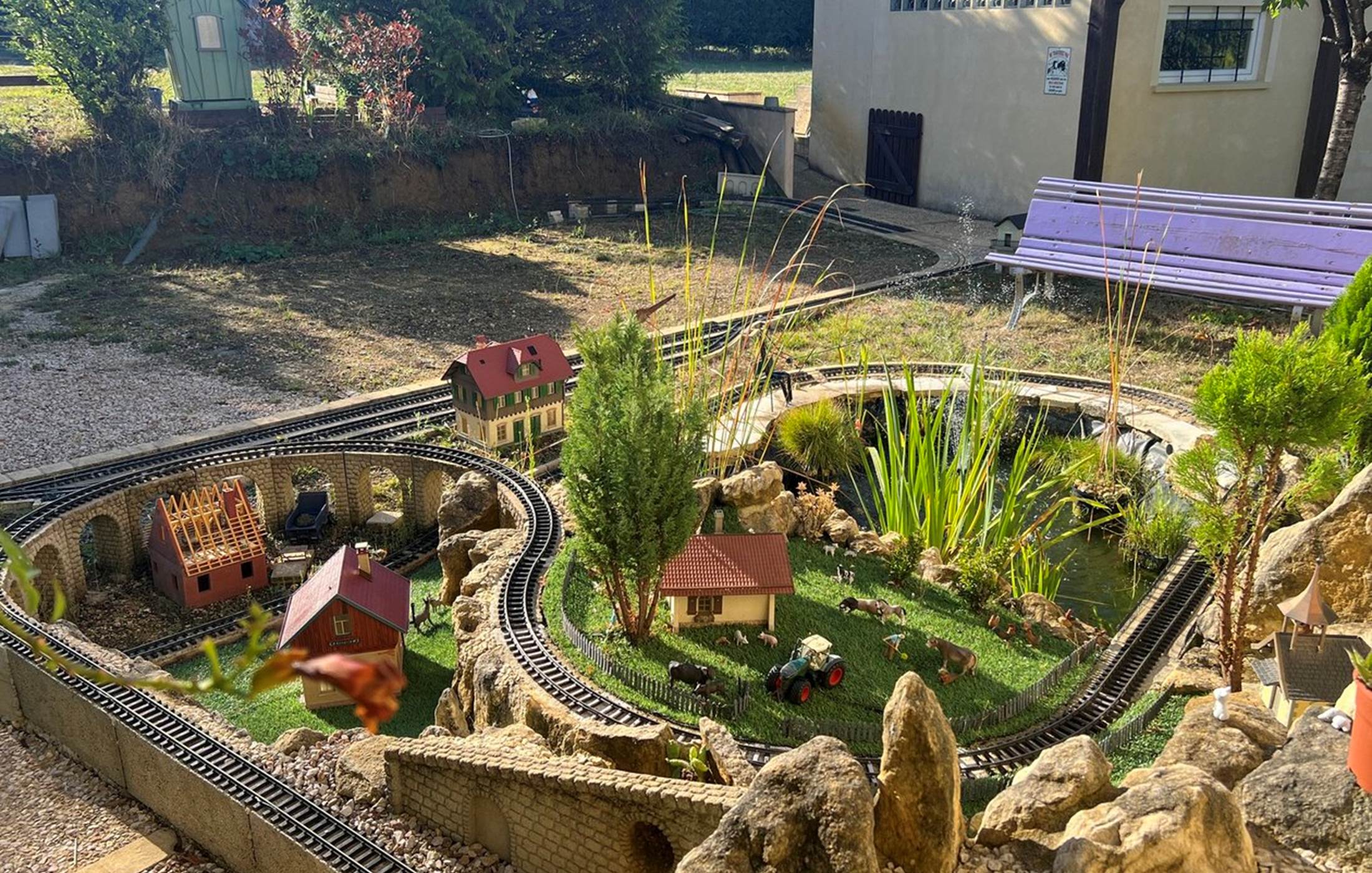 Le petit train de l'Olivianne