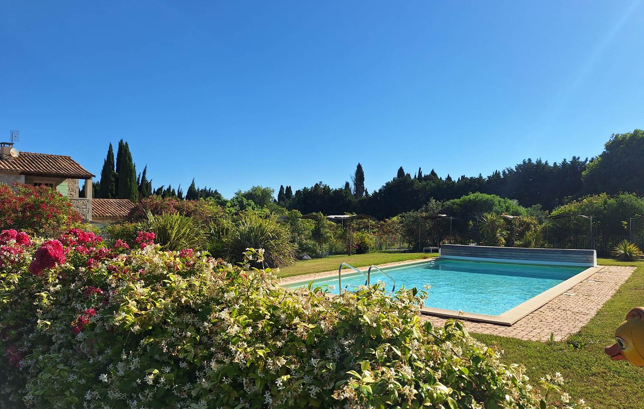 Piscine  sans vis à vis