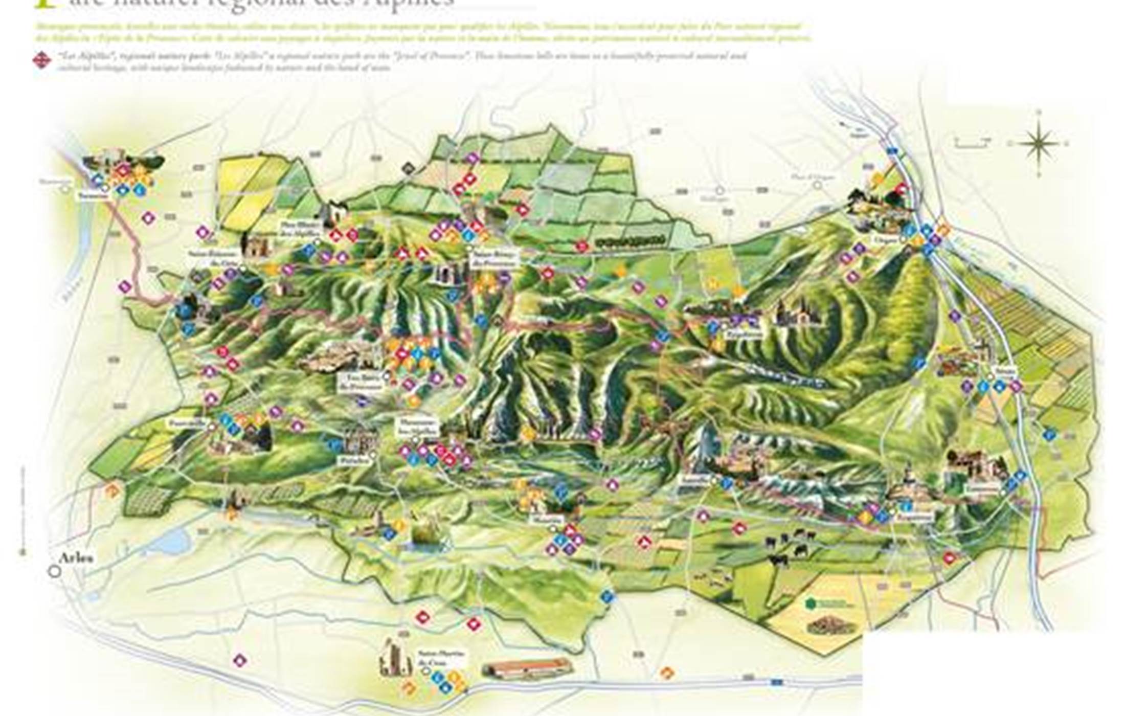 carte-massif-Alpilles-Provence