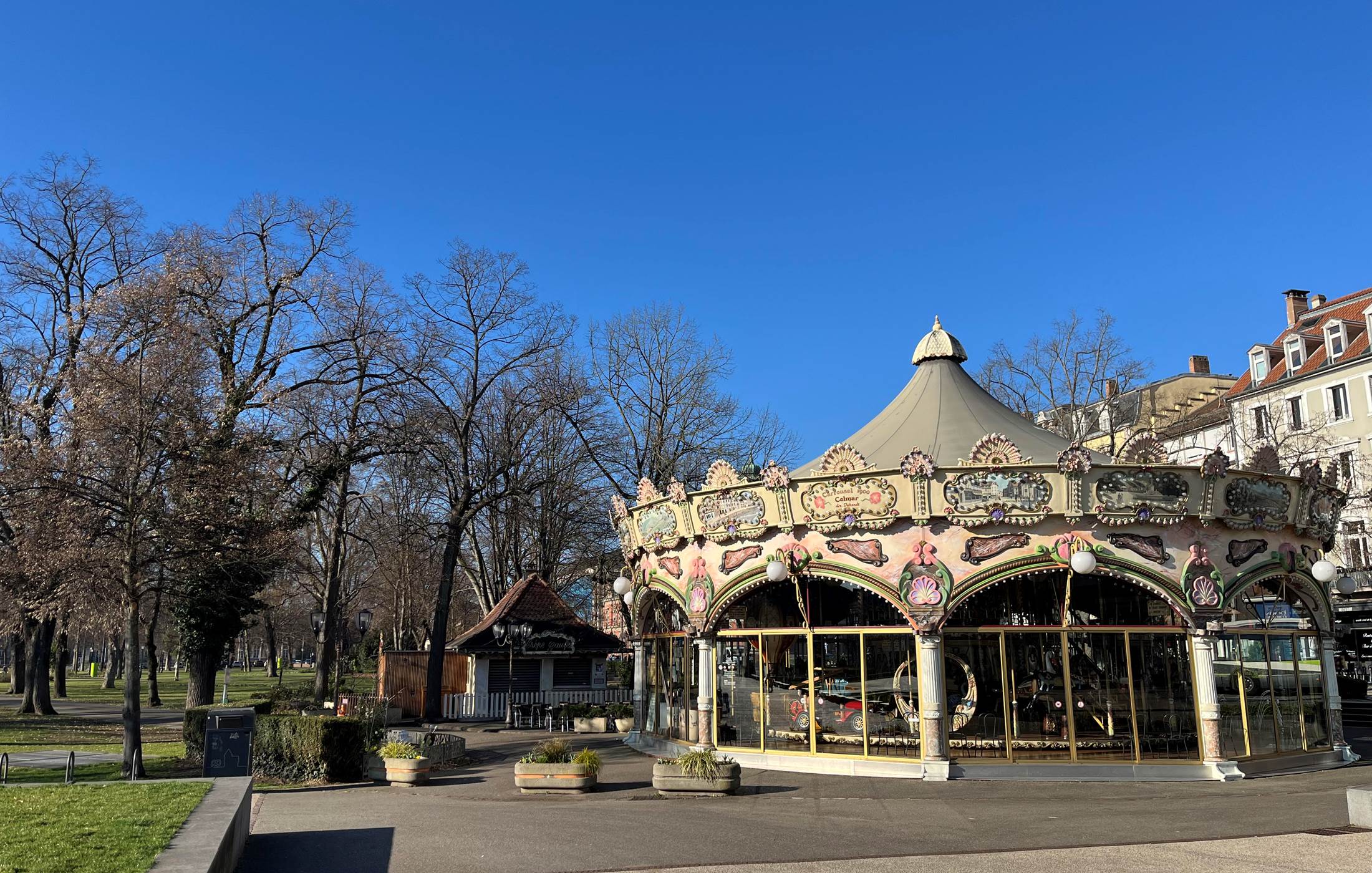Colmar manège carrousel 1900
