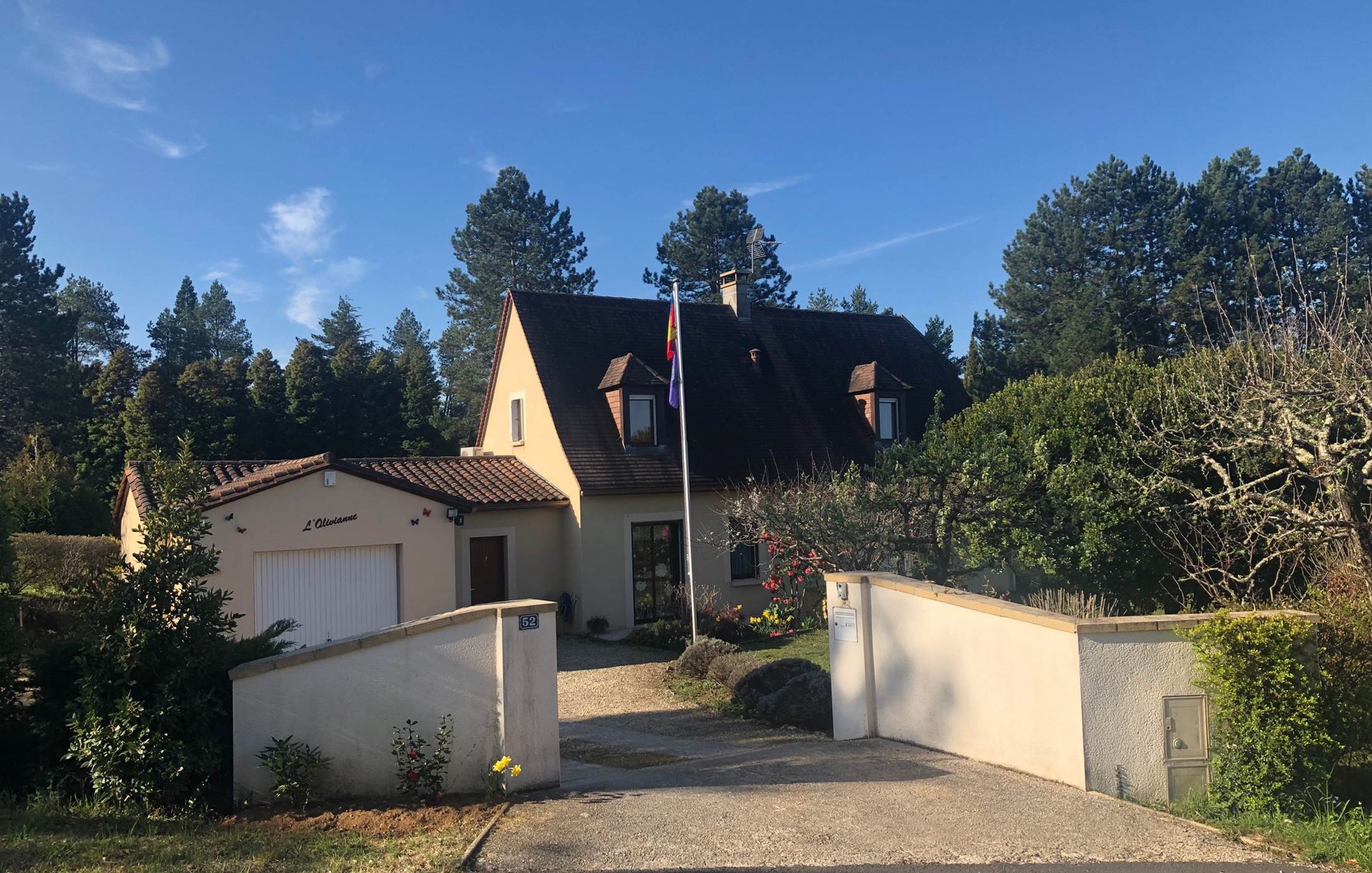 le portail de la maison