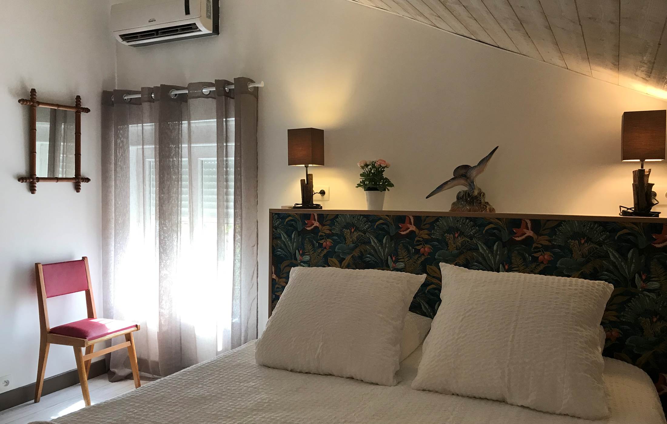 Le Mas Mellou : Chambre Les Dentelles