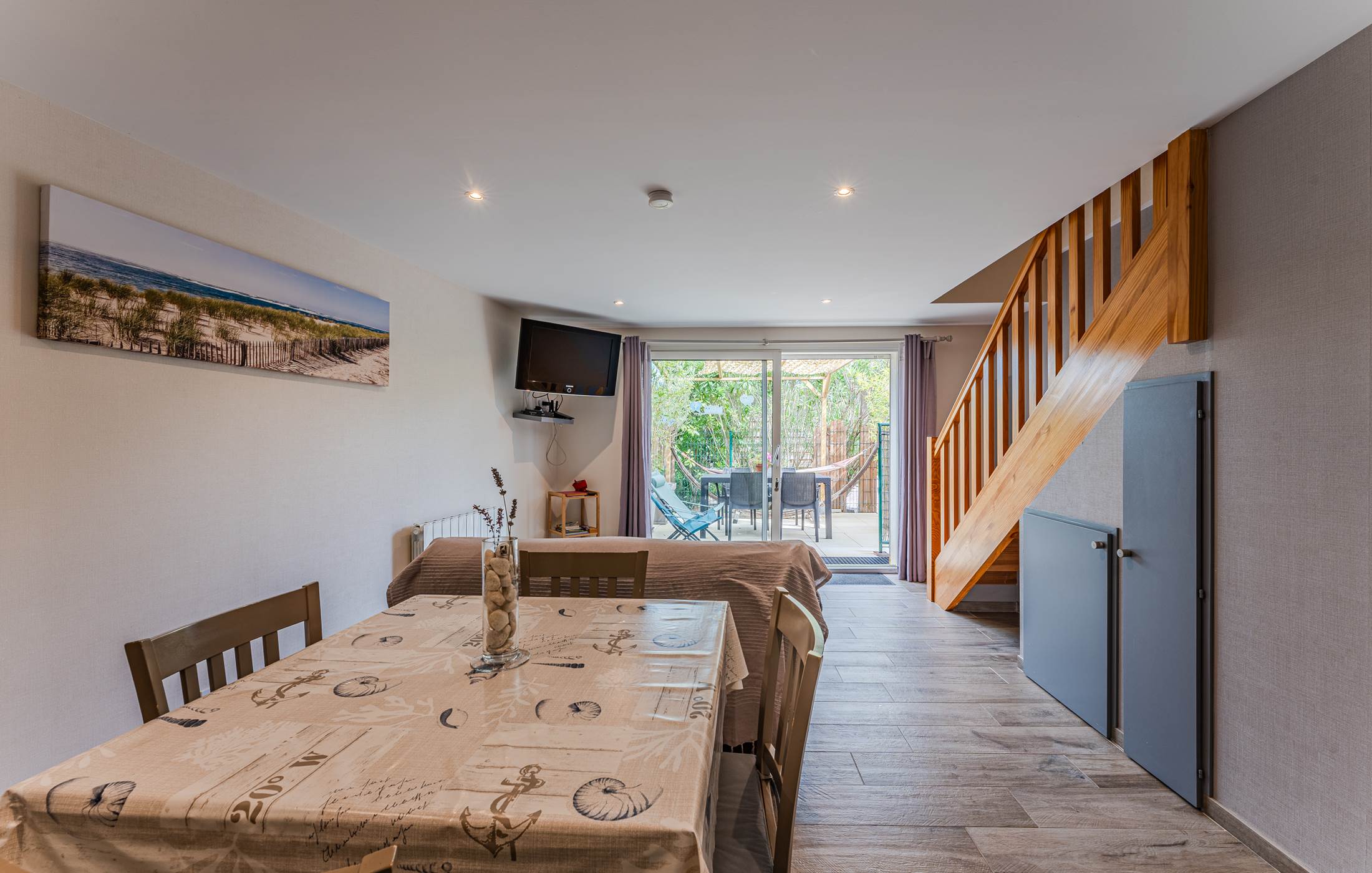 Cuisine - salon gîte 2