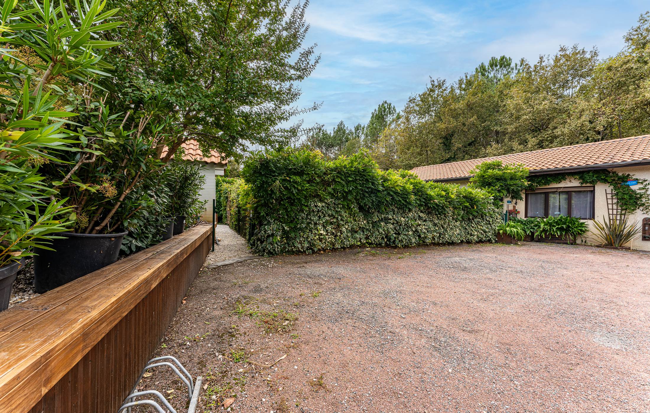 Parking privée gîte 1 et 2