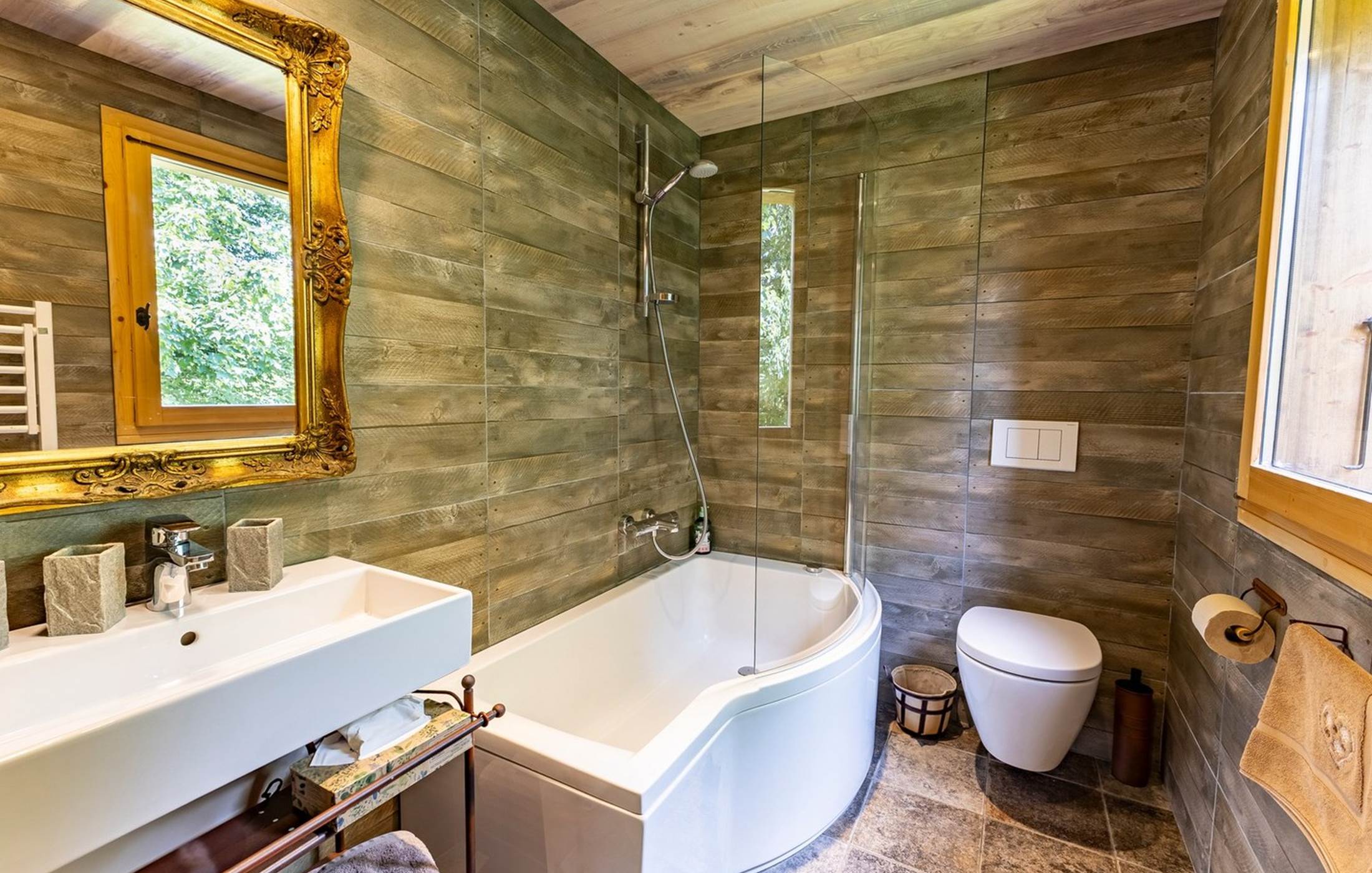 La sdb : Thème l'étable