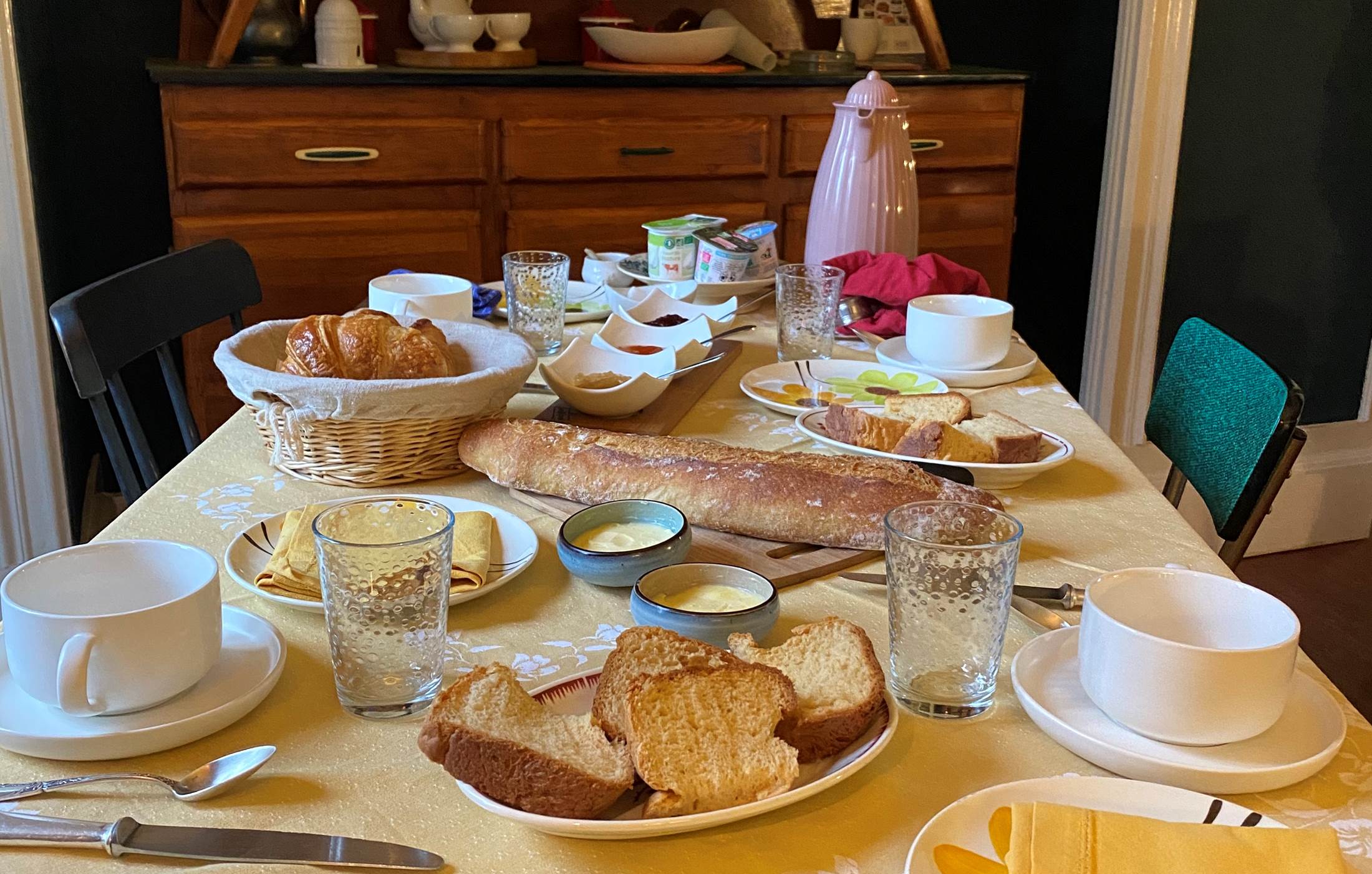 Petit-déjeuner Maison Volière