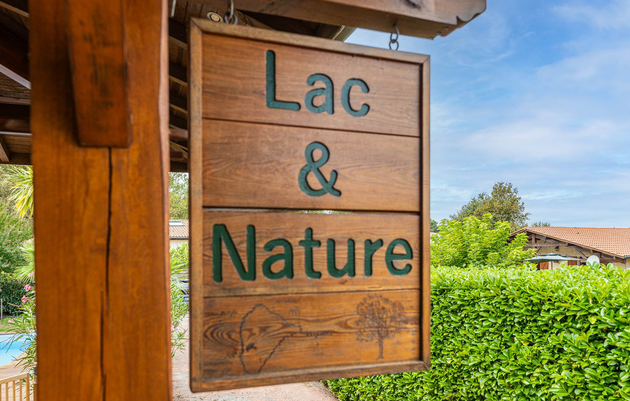 Enseigne Lac & Nature