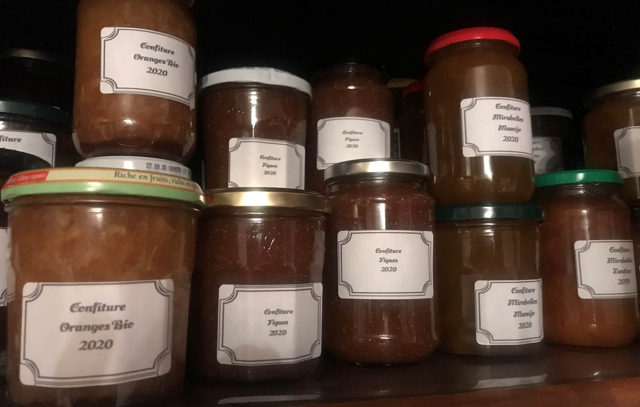 Le Mas Mellou : Confitures maison