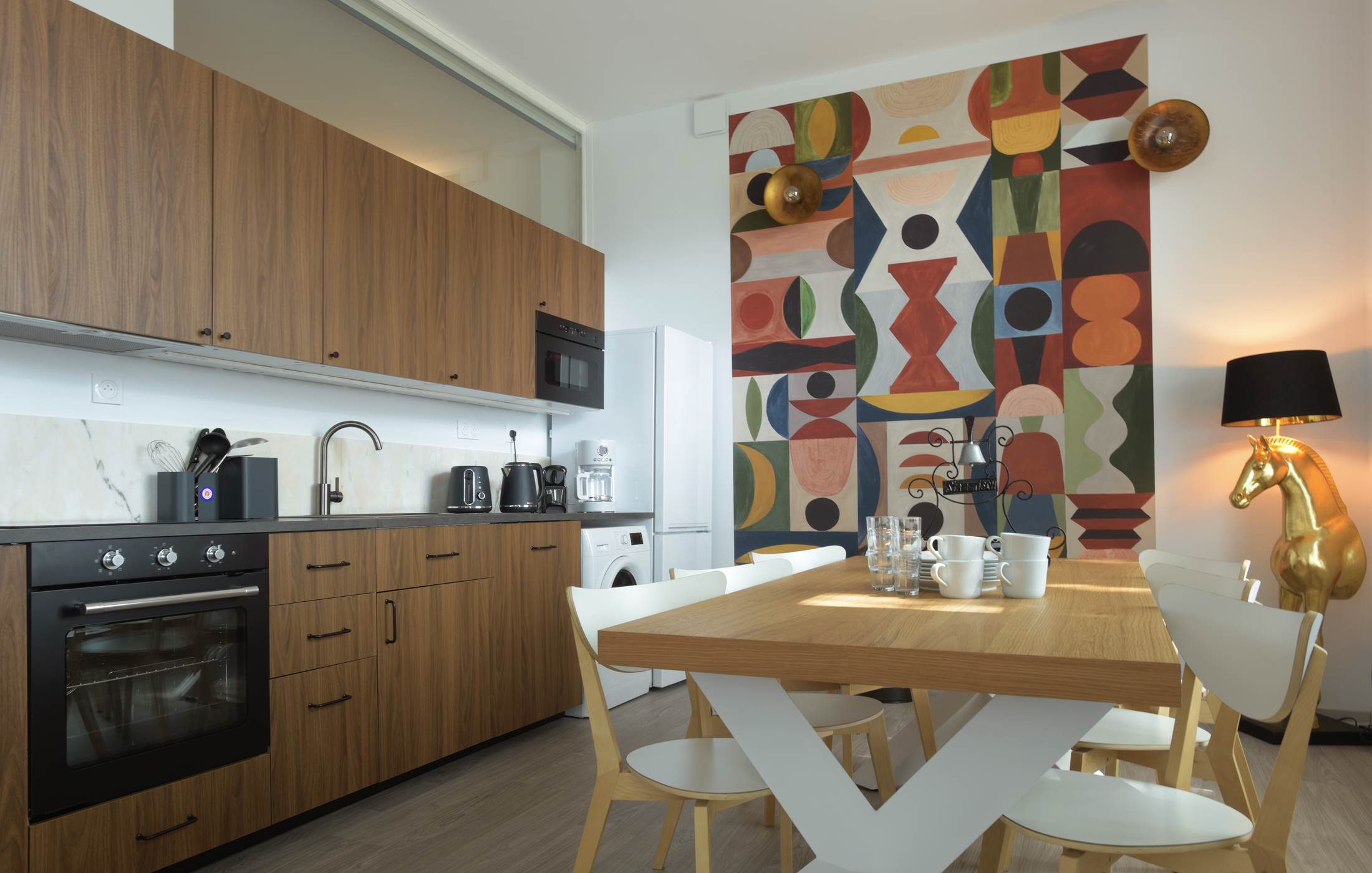 piece à vivre espace cuisine