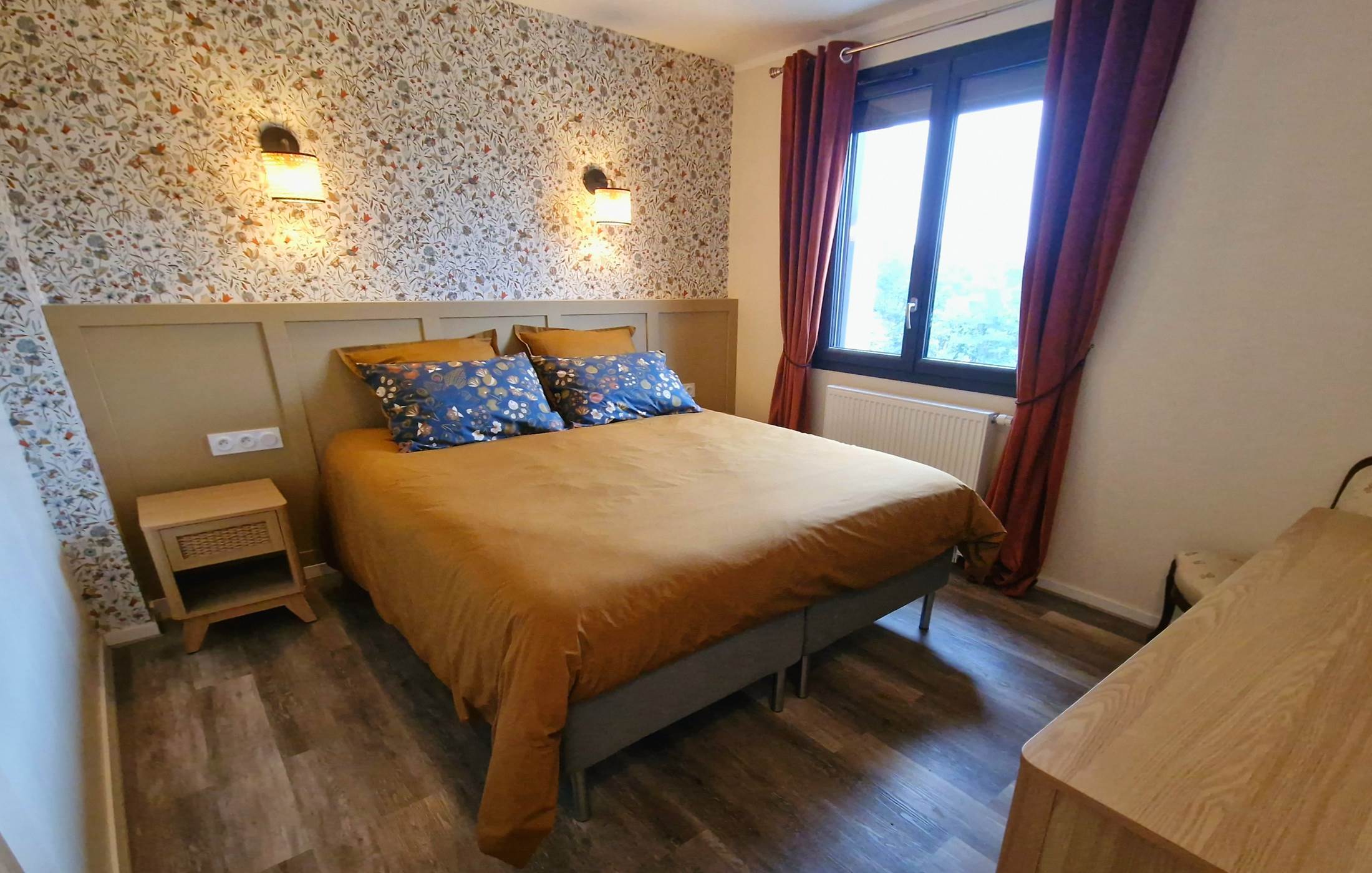 La chambre de la suite parentale