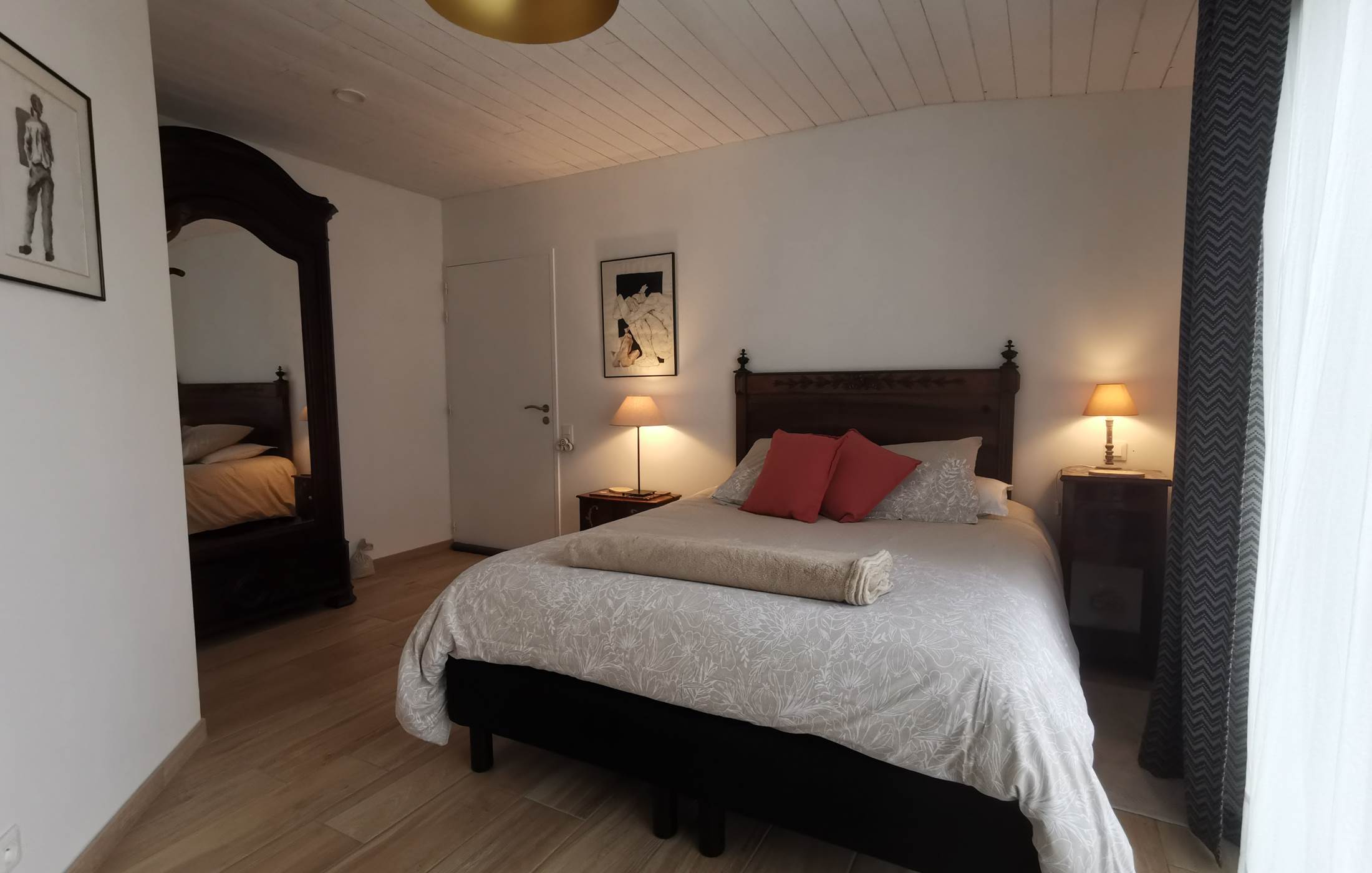 chambre d'hôtes Gingko, vue d'ensemble, moulin de La Retardière, Orvault, Pays de la Loire