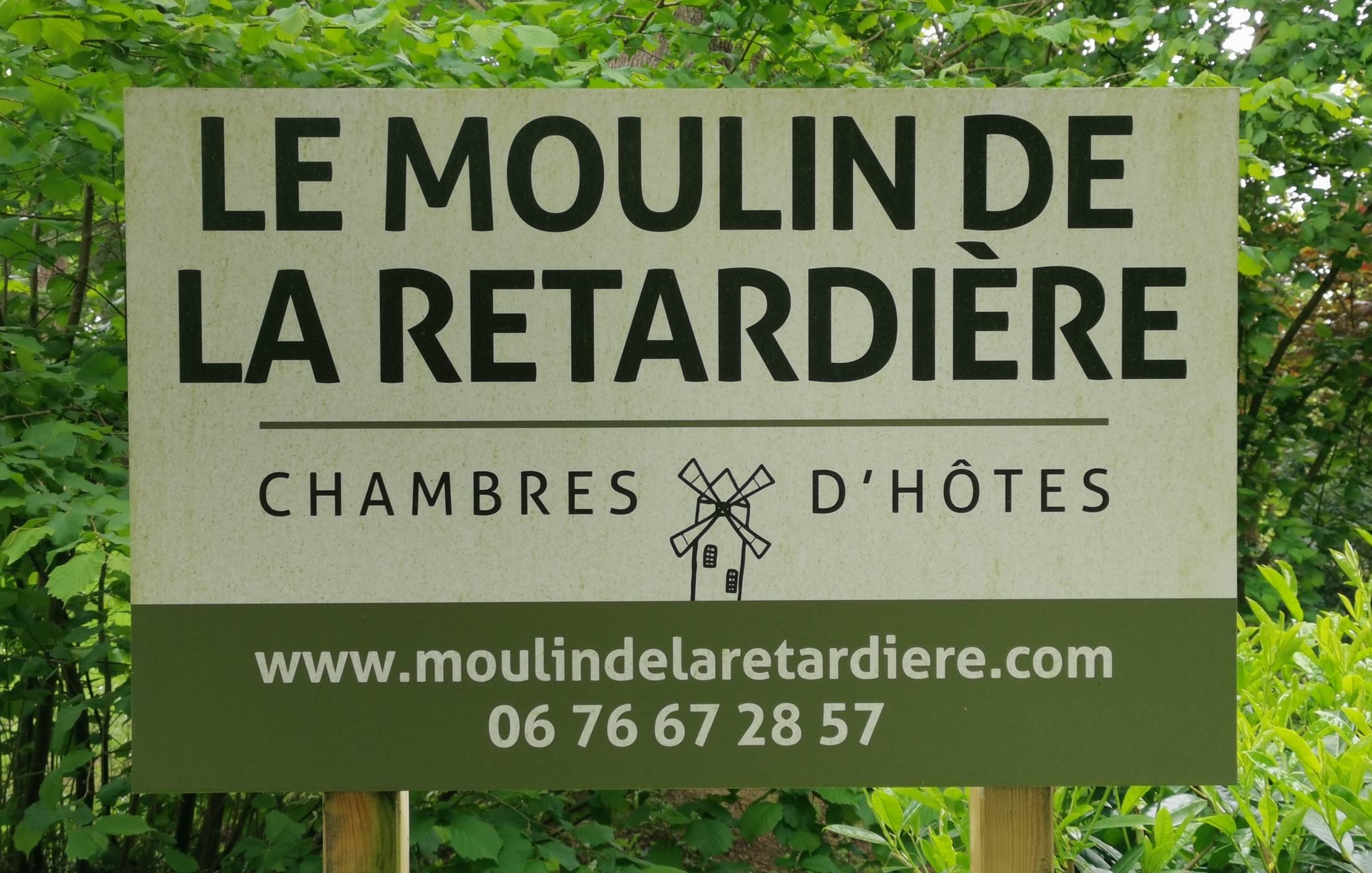 Enseigne moulin de la Retardière