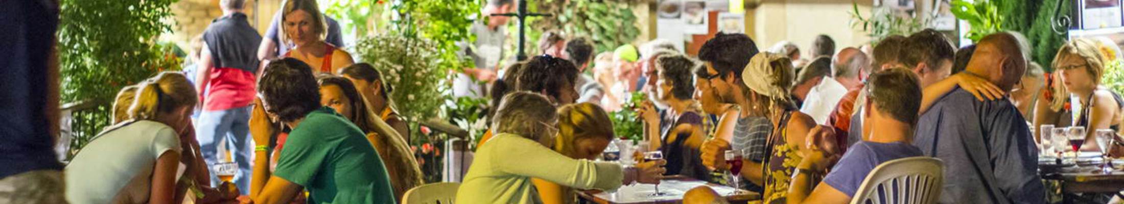 Une terrasse conviviale