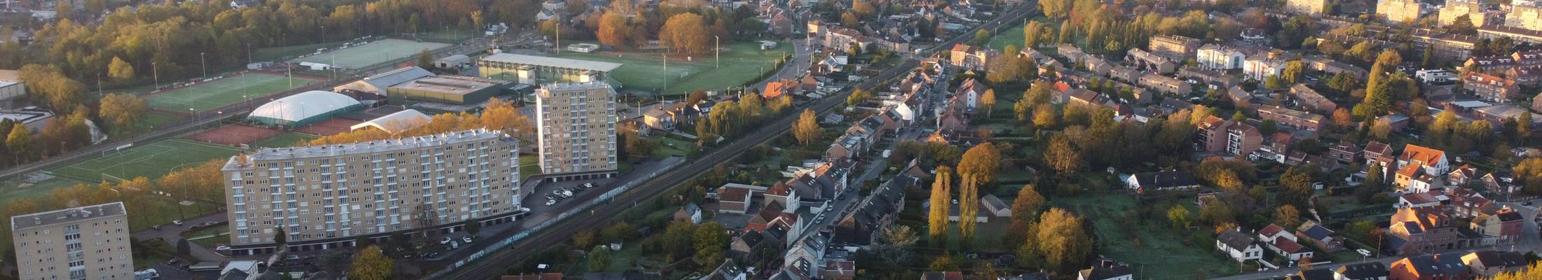 WAVRE VUE DU CIEL