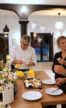 Photo autour du buffet _ i^lot central