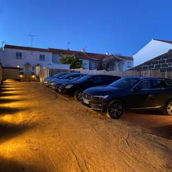 parking privé et sécurisé caméra de vidéosurveillance