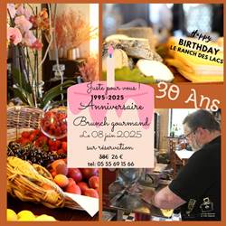 Brunch Gourmand pour les 30 ans du Ranch des Lacs le 08 juin 2025-photo-news