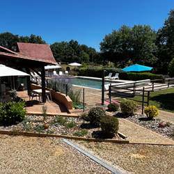 Accueil et piscine