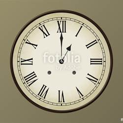 horloge 13h