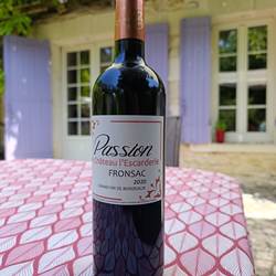 Bouteille de vin rouge 75 cl