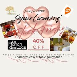 Black Friday séjour cocooning-40% au Ranch des lacs-photo-news