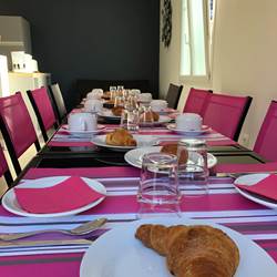 Petit dejeuner Residence les peupliers