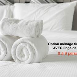 draps et serviettes 9 pers