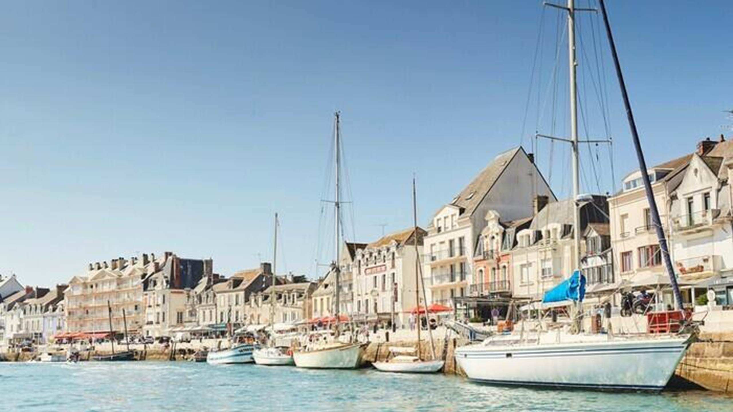 Le port du Pouliguen à 15 mns à pied de la maison