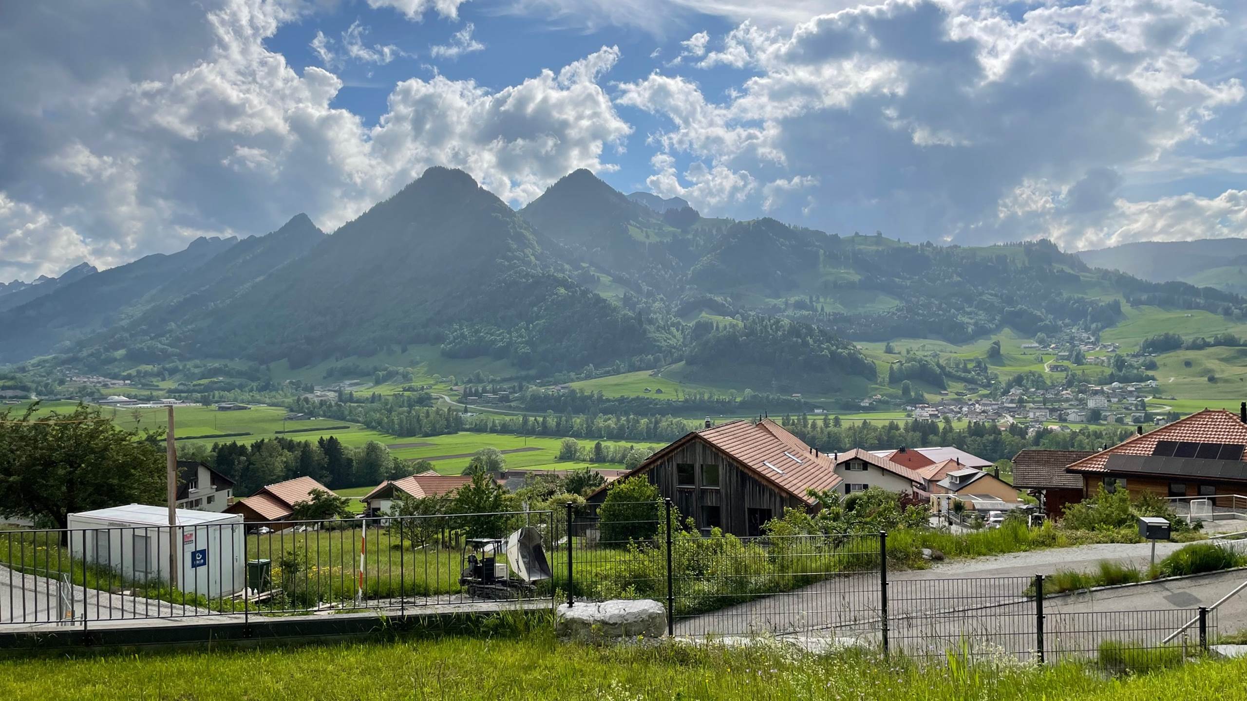 Vue du studio Au chant des grillons