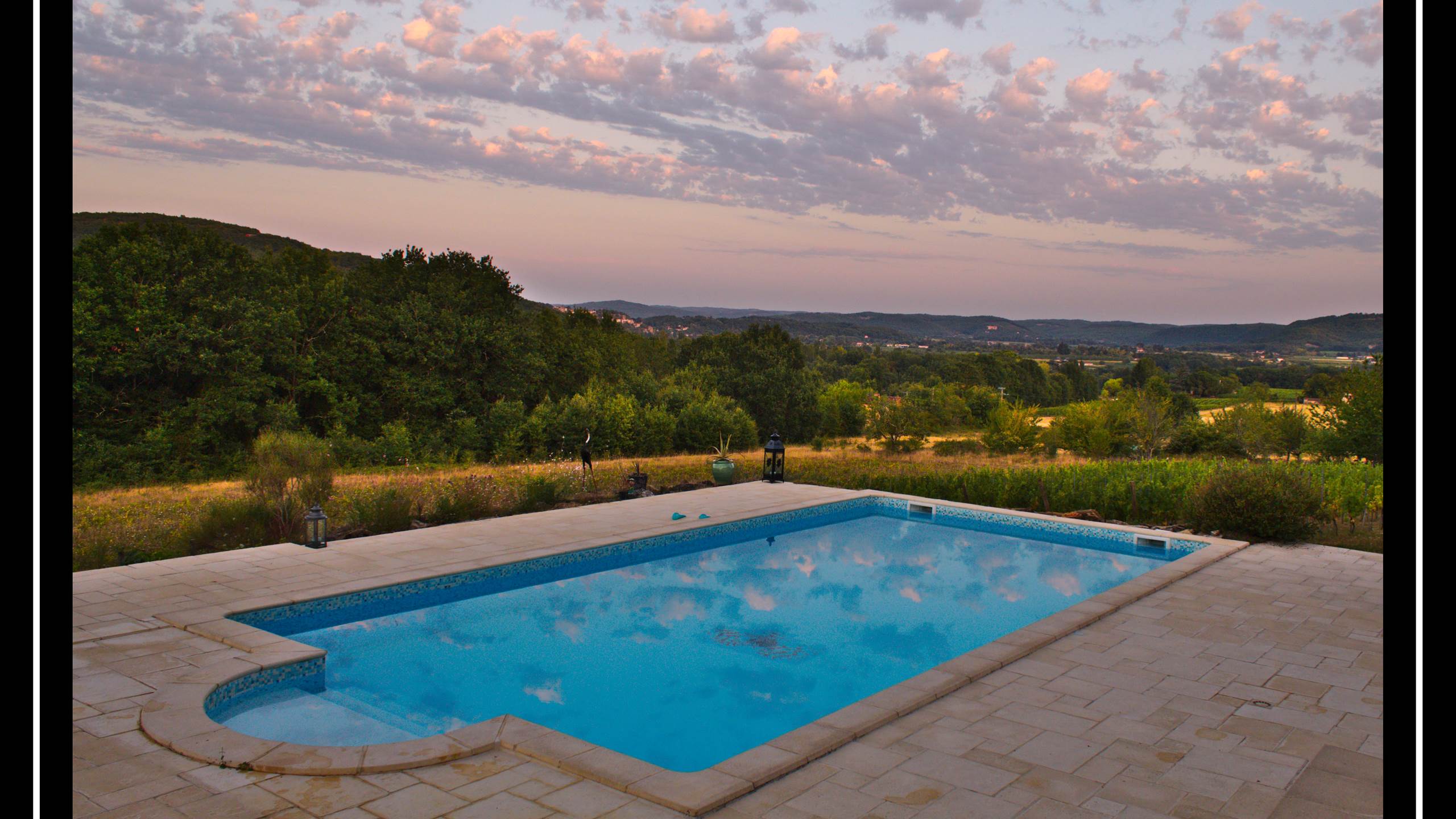 Gîte La Boudesque - piscine