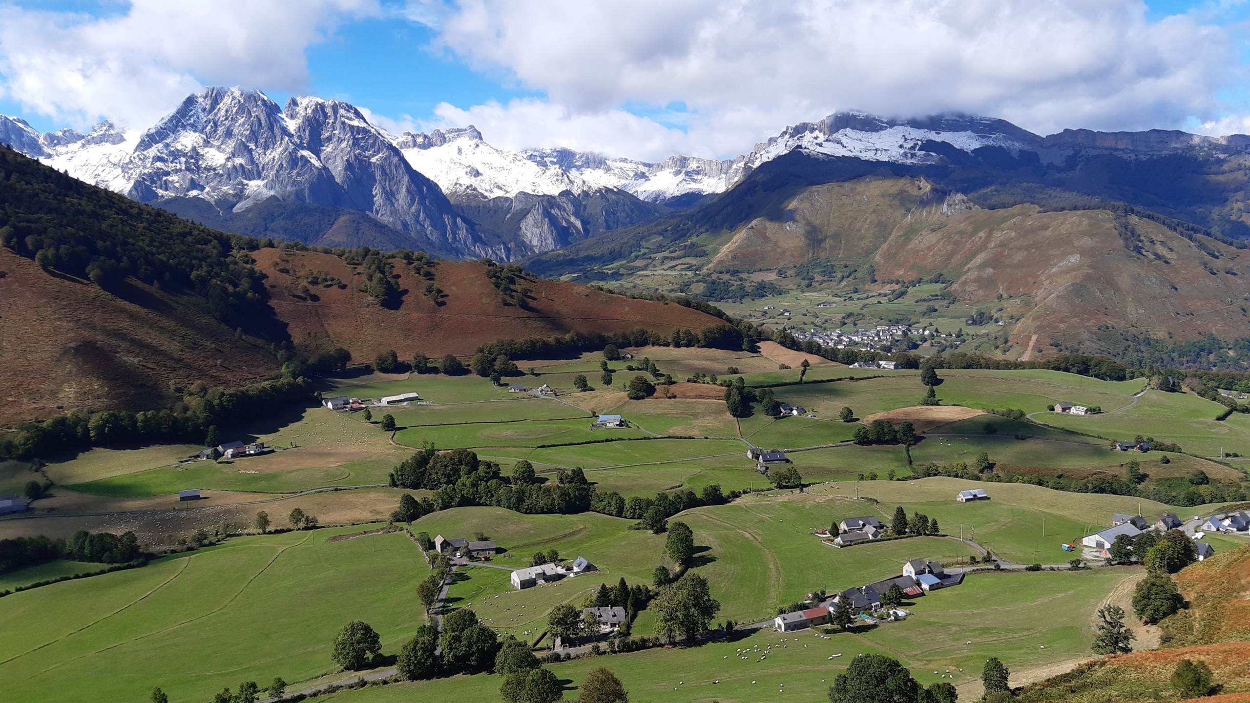 Première neige d'automne