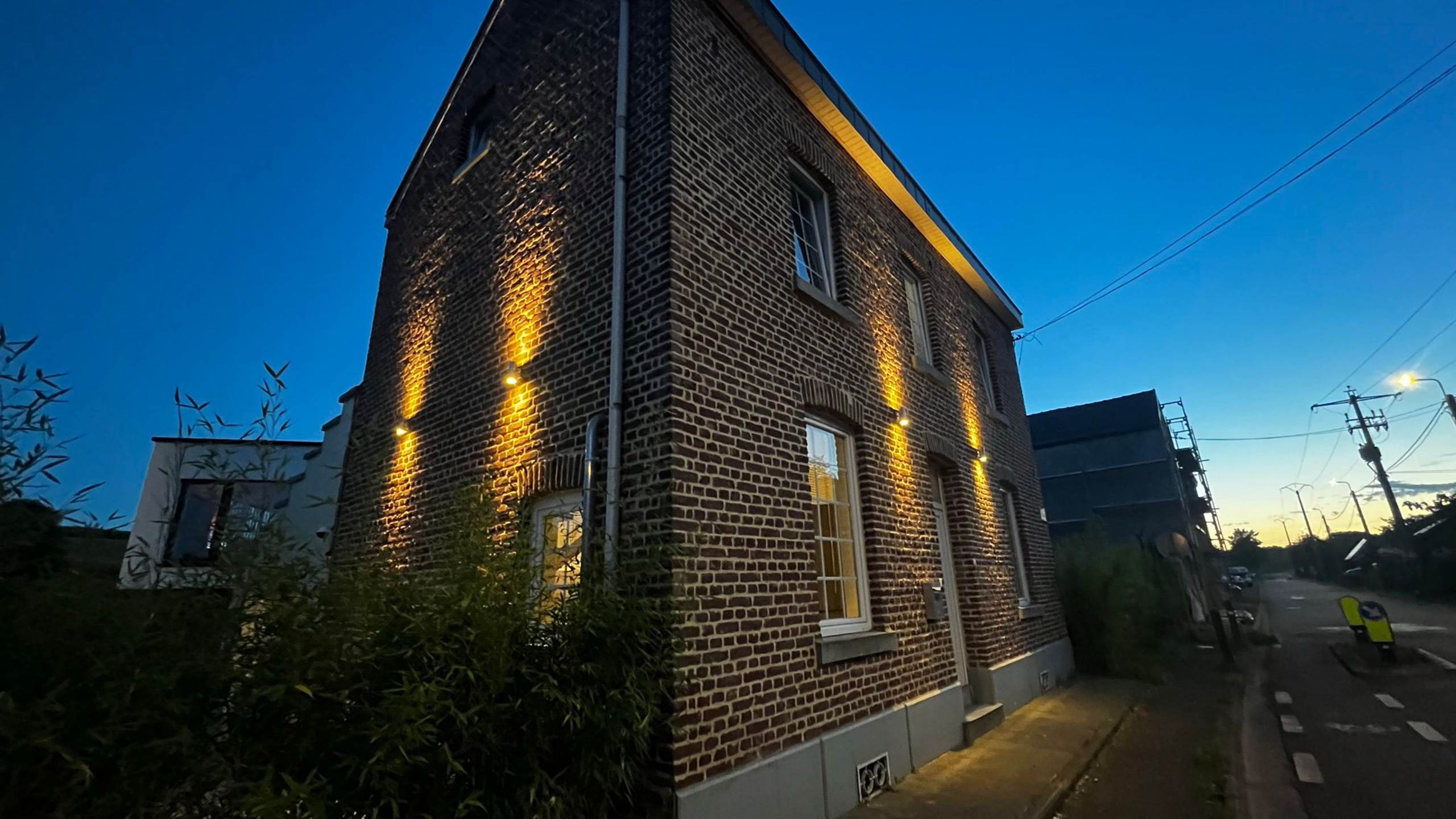 Gîte du Moulin - Gîte côté route de nuit