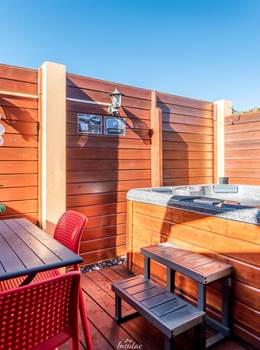 Terrasse privé Bungalow Premium Spa