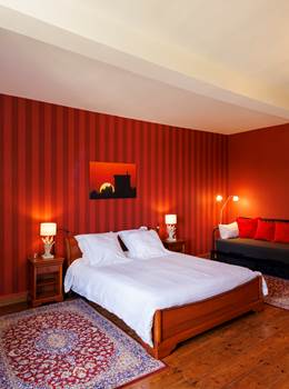 La spacieuse chambre rubis